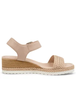 Discount Midas Shoes Imara Nude Weave-Leather