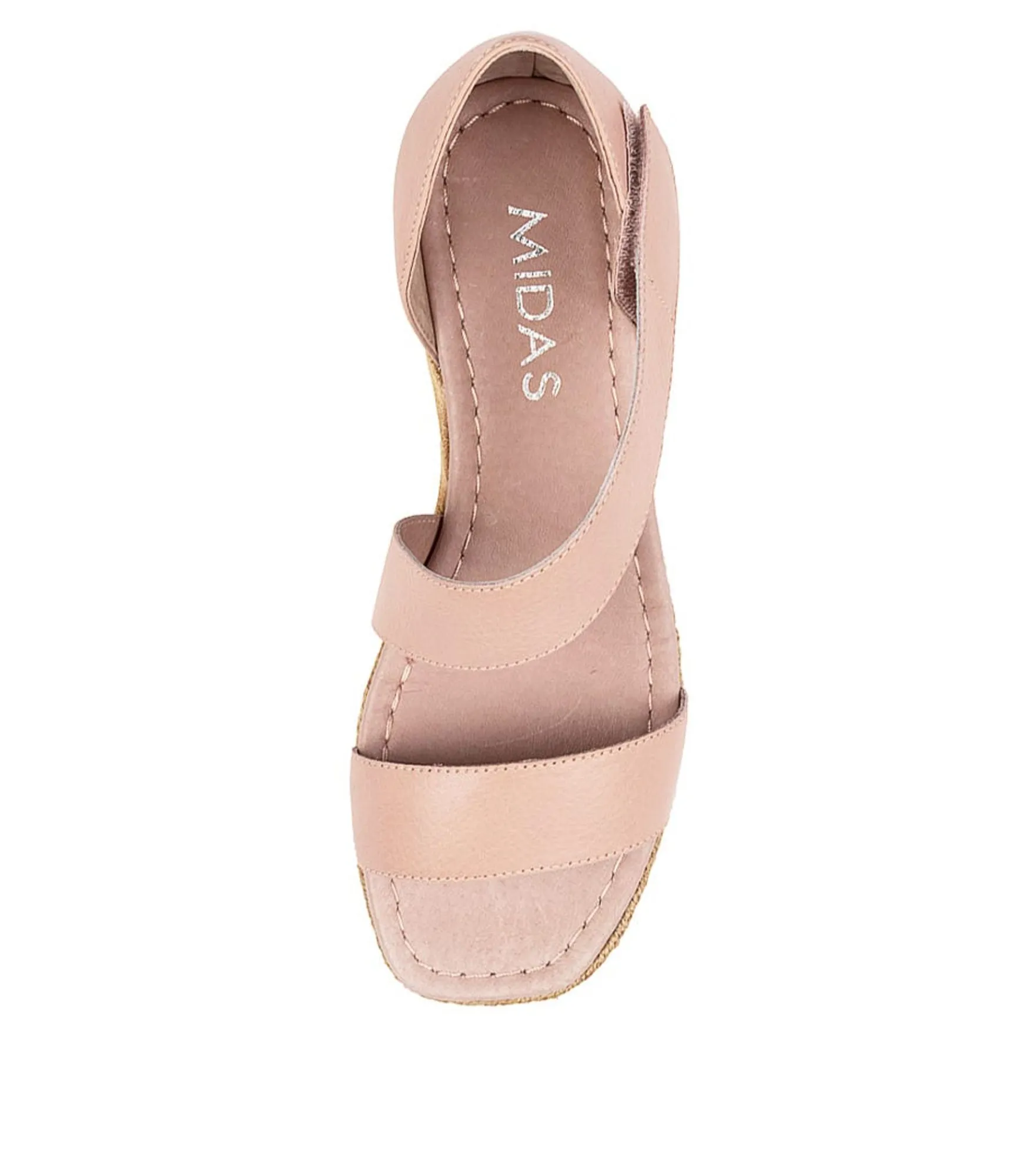 Shop Midas Shoes Inari Warm Rose Leather
