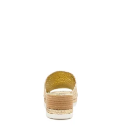 Outlet Midas Shoes Isha Pale Gold Leather