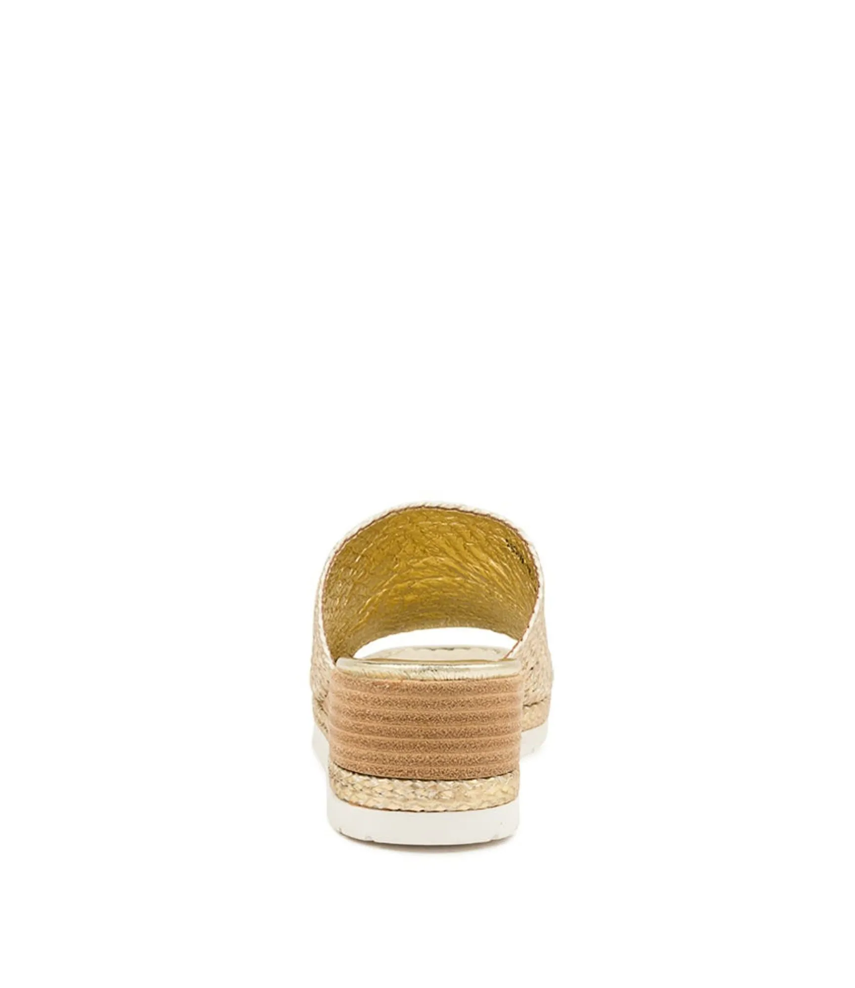 Outlet Midas Shoes Isha Pale Gold Leather