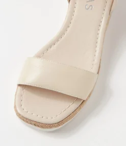 Best Sale Midas Shoes Ivana Milk Leather Sandals