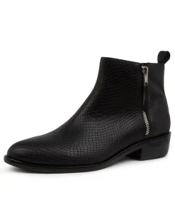 Cheap Midas Shoes Izak Black Lizard