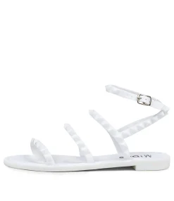 Hot Midas Shoes Jelly White Smooth