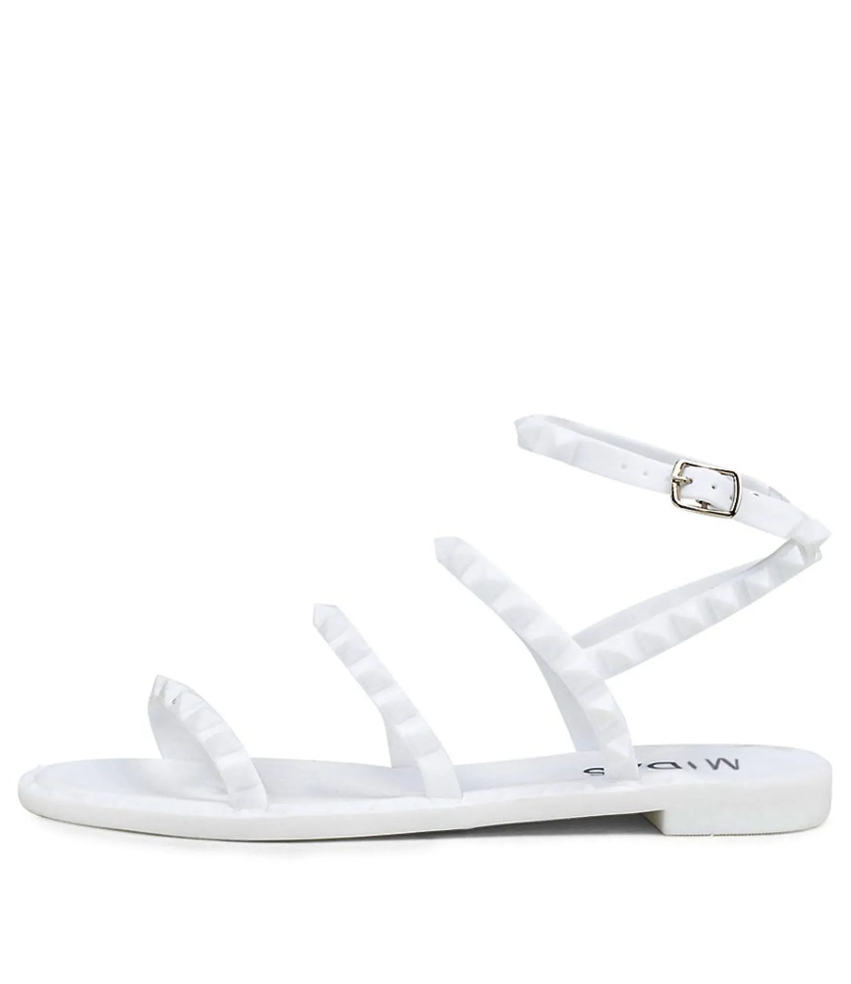 Hot Midas Shoes Jelly White Smooth