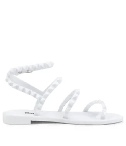 Hot Midas Shoes Jelly White Smooth