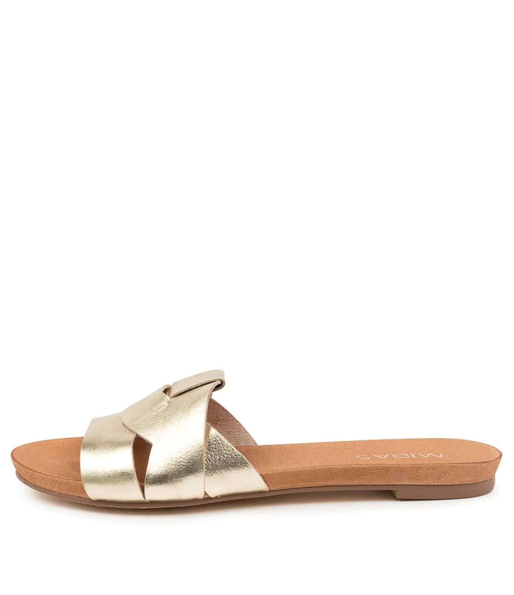 Online Midas Shoes Jenkin Gold Leather