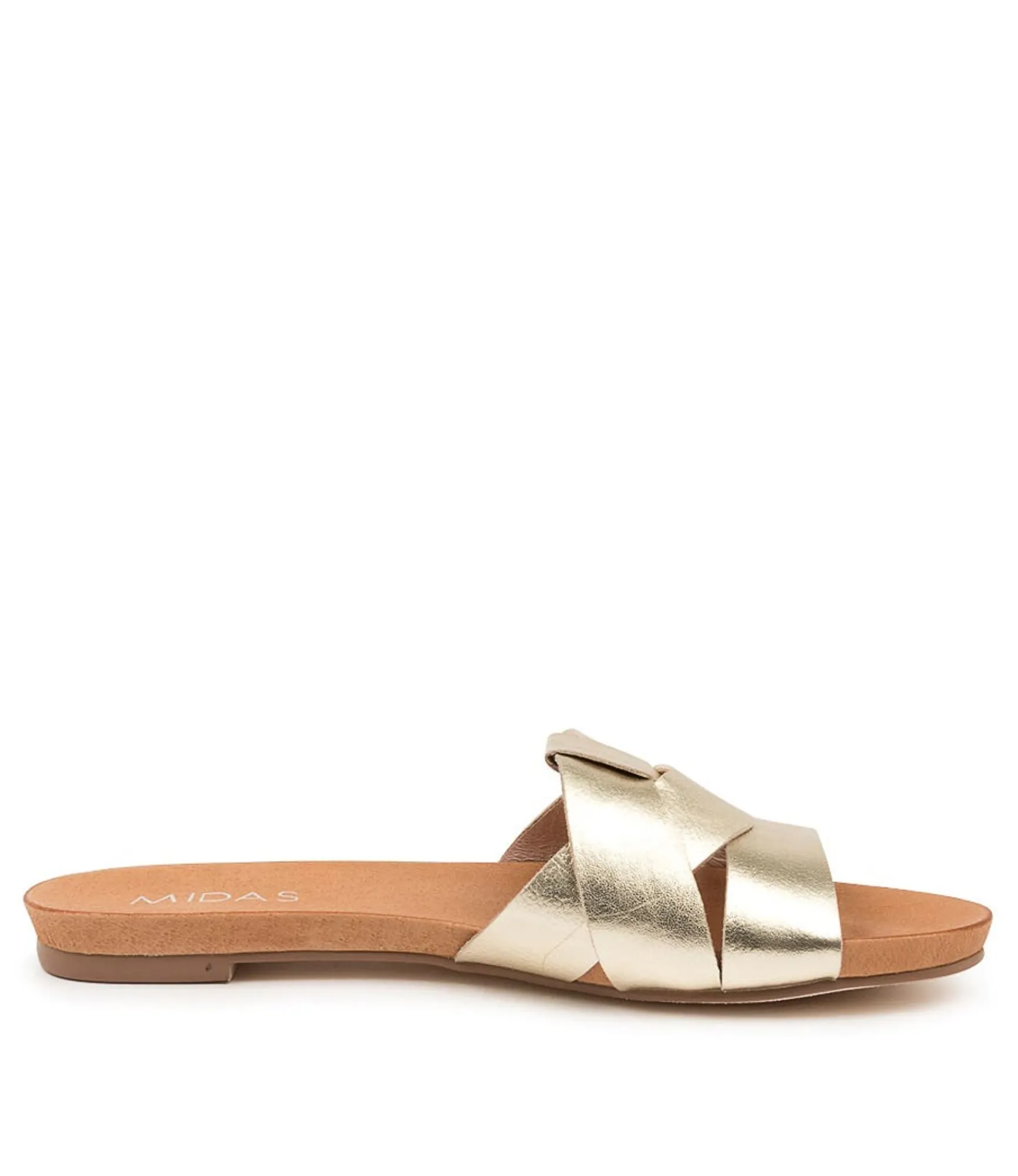 Online Midas Shoes Jenkin Gold Leather