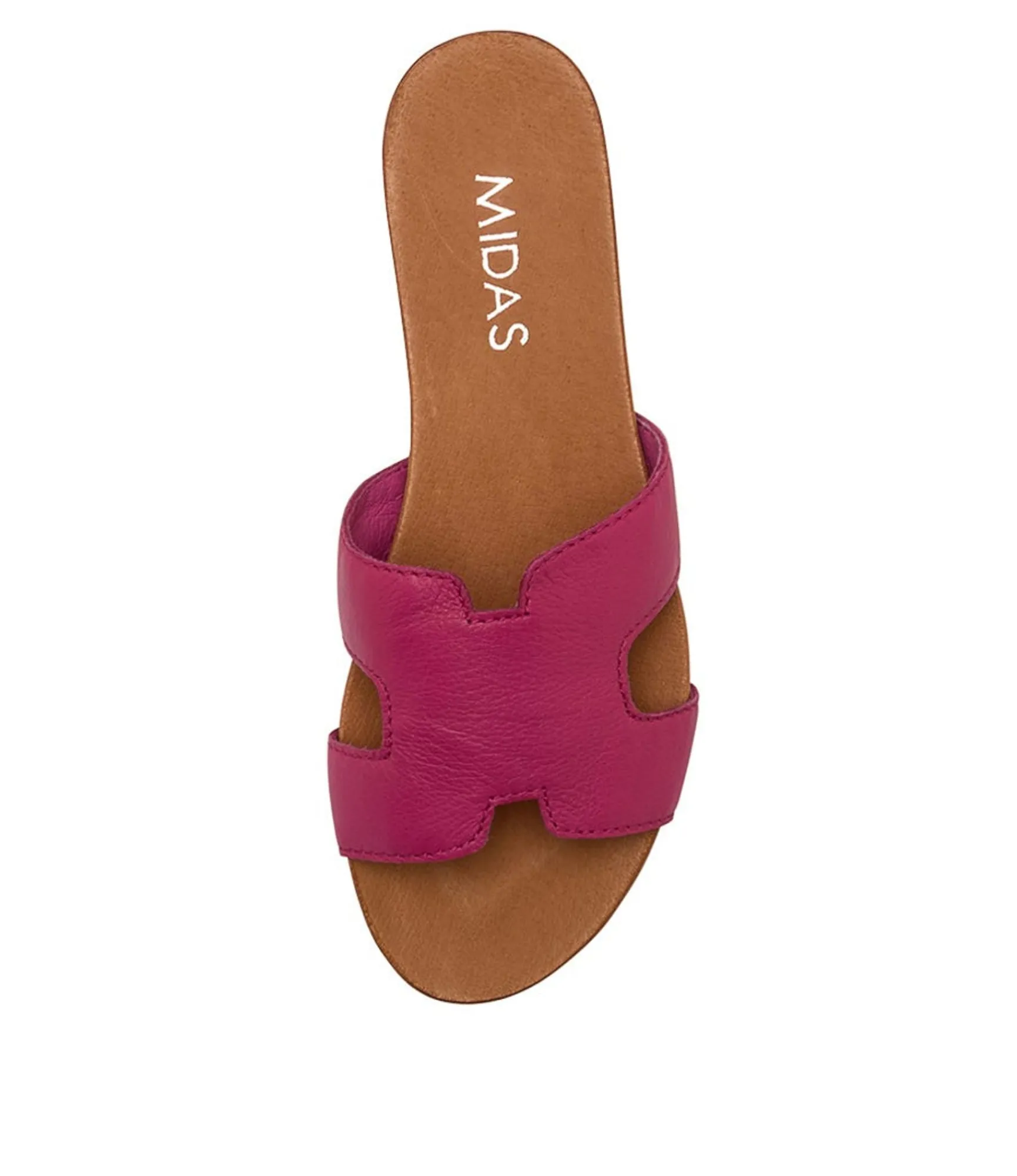 New Midas Shoes Jevon Fuchsia Leather