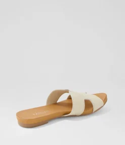Best Sale Midas Shoes Jevon Milk Leather Slides