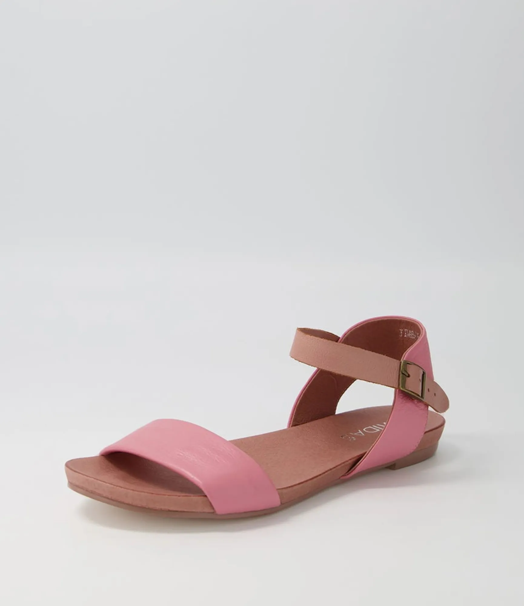 Cheap Midas Shoes Jimbara Pink Mushroom Leather Sandals