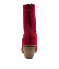 Online Midas Shoes Jollie Pinot Microsuede Ankle Boots
