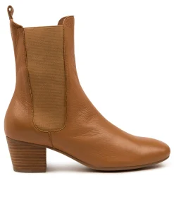 Clearance Midas Shoes Kabel Dk Tan Leather