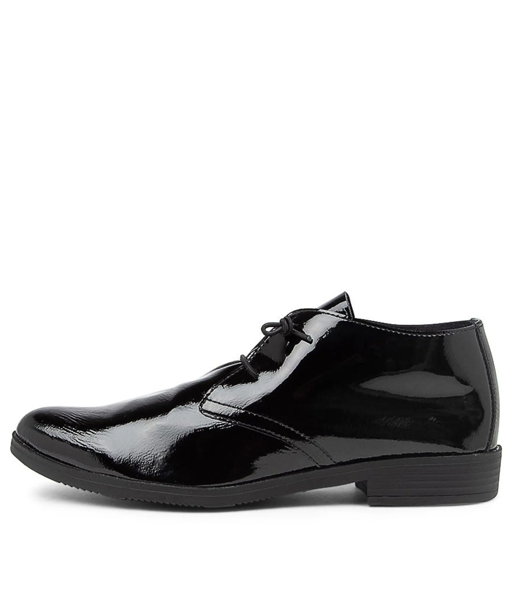 Cheap Midas Shoes Karah Black Patent Leather Lace Ups Bs