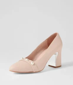 Flash Sale Midas Shoes Keauty Nude Leather Pump Heels