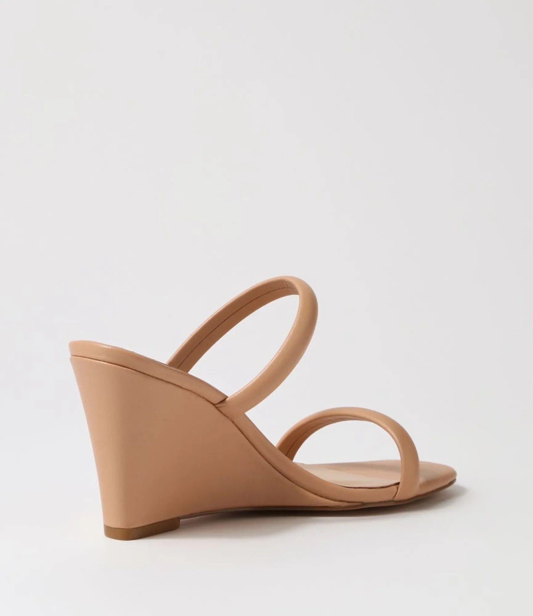 Best Midas Shoes Kimi Nude Leather Slides