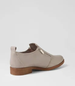 Fashion Midas Shoes Koller Smoke Leather Flat Shoes