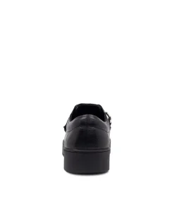 Online Midas Shoes Laia Black Leather Sneakers Bs