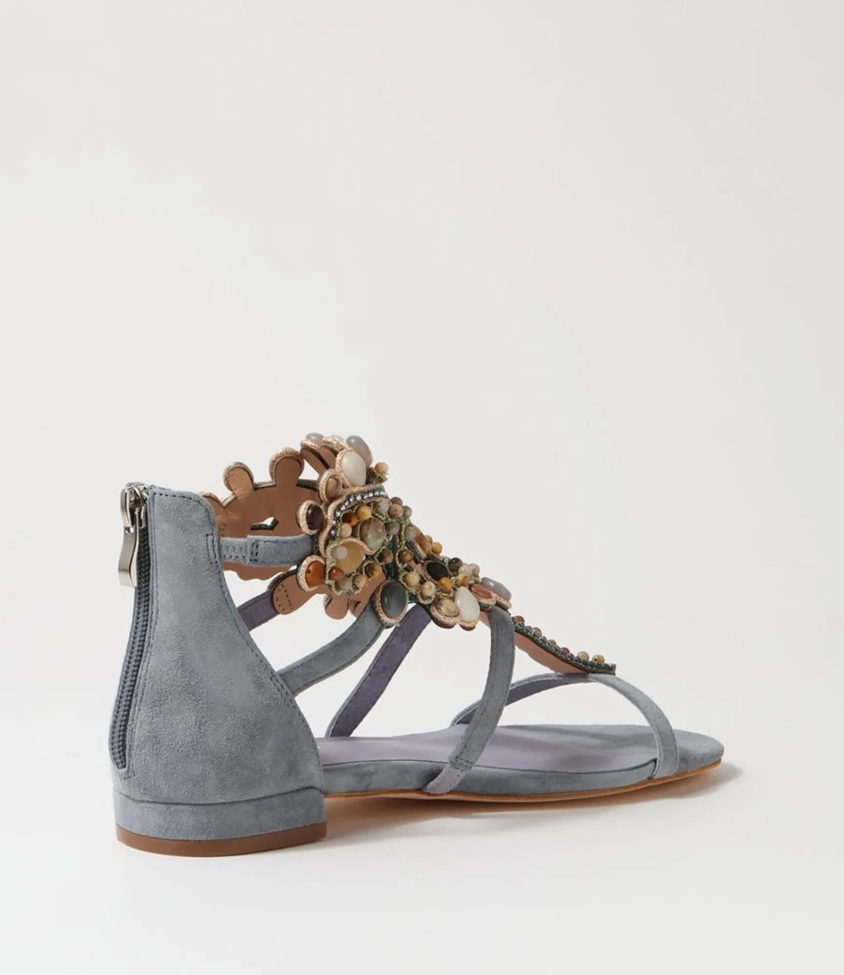 Clearance Midas Shoes Lalano Blue Multi Sandals