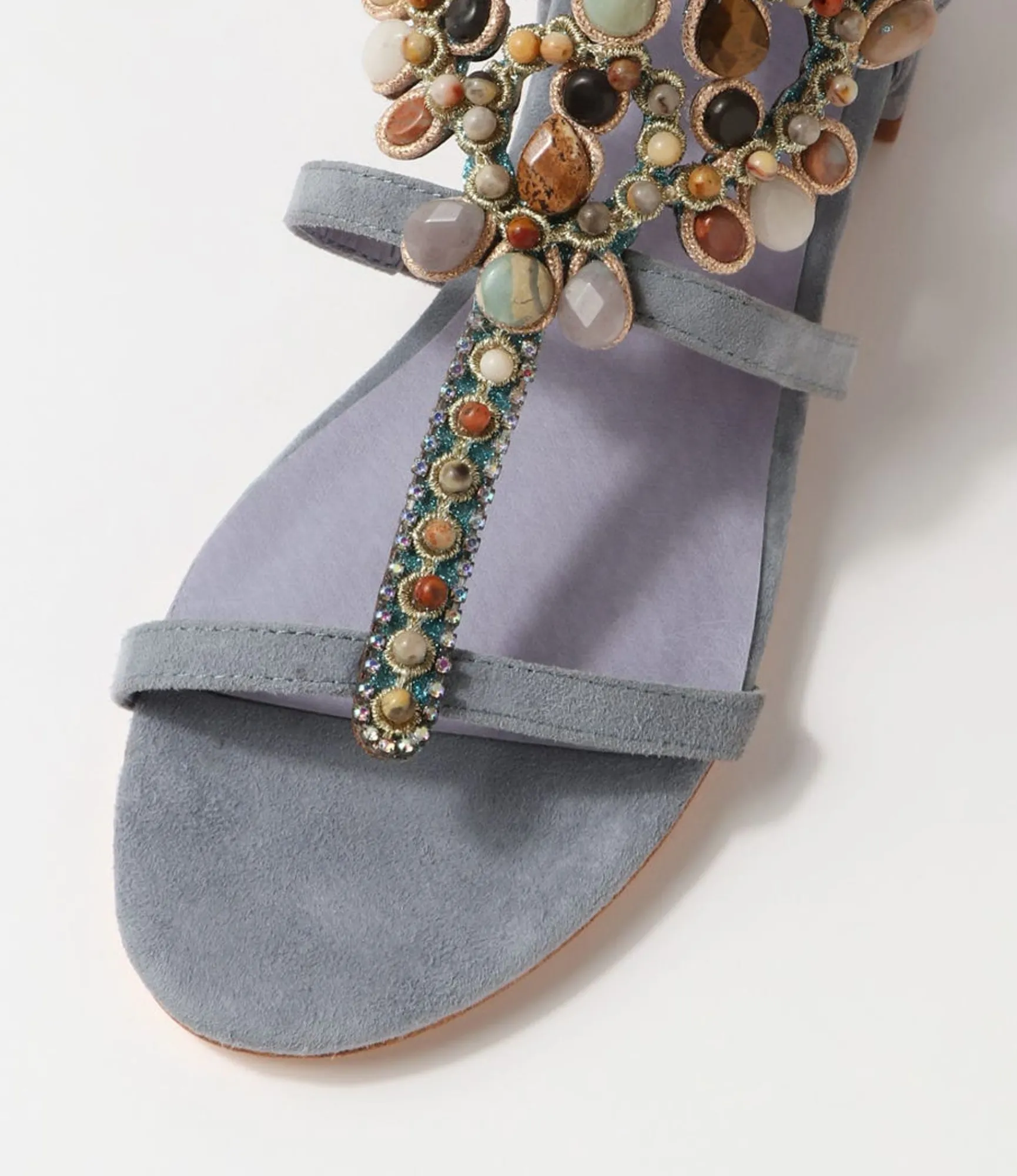Clearance Midas Shoes Lalano Blue Multi Sandals