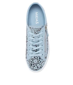 Cheap Midas Shoes Landry Denim Leather Sneakers Ws
