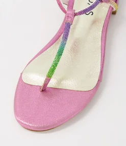 Best Sale Midas Shoes Lantana Rainbow Fabric Sandals