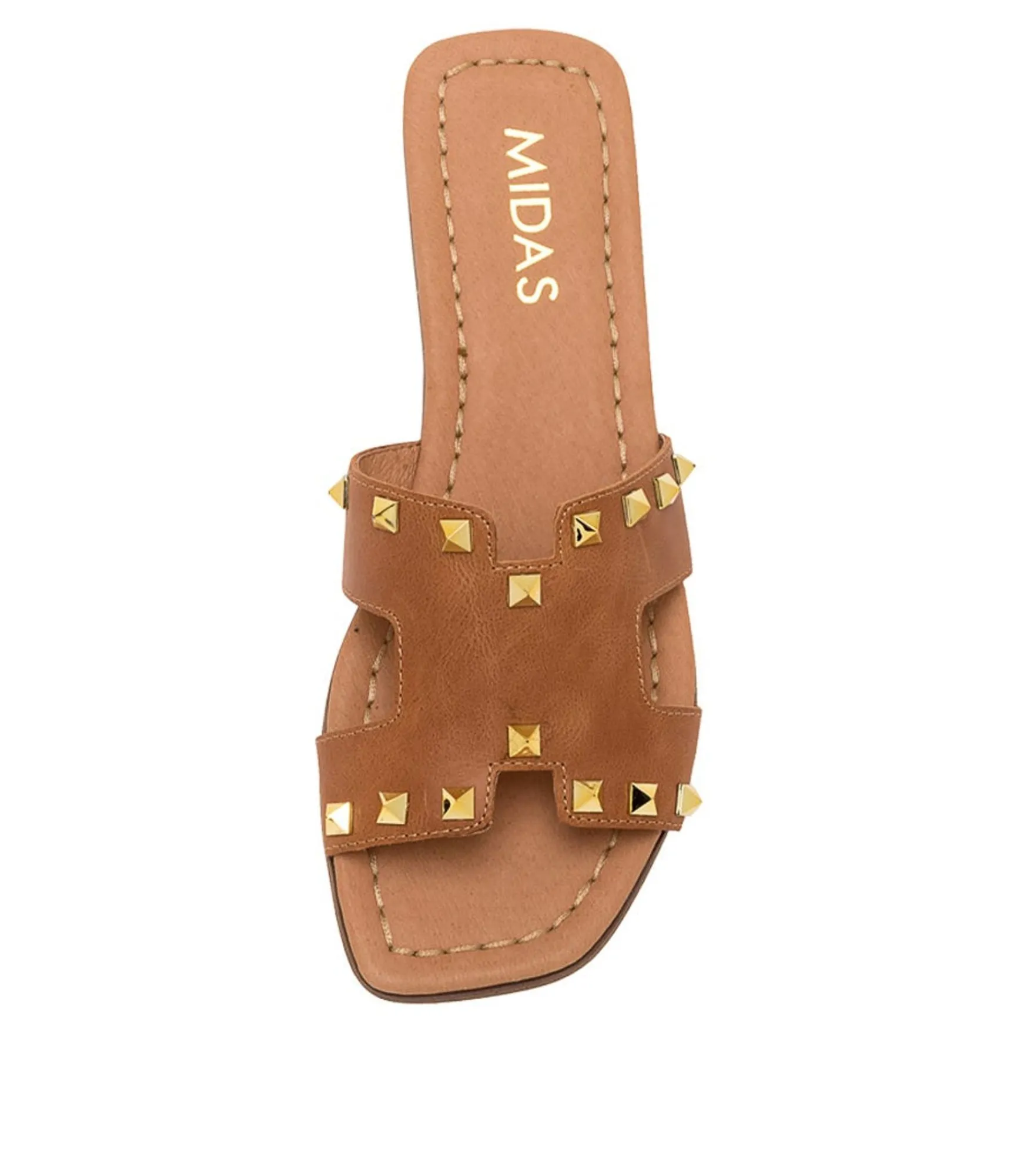 Cheap Midas Shoes Lanver Dk Tan Leather