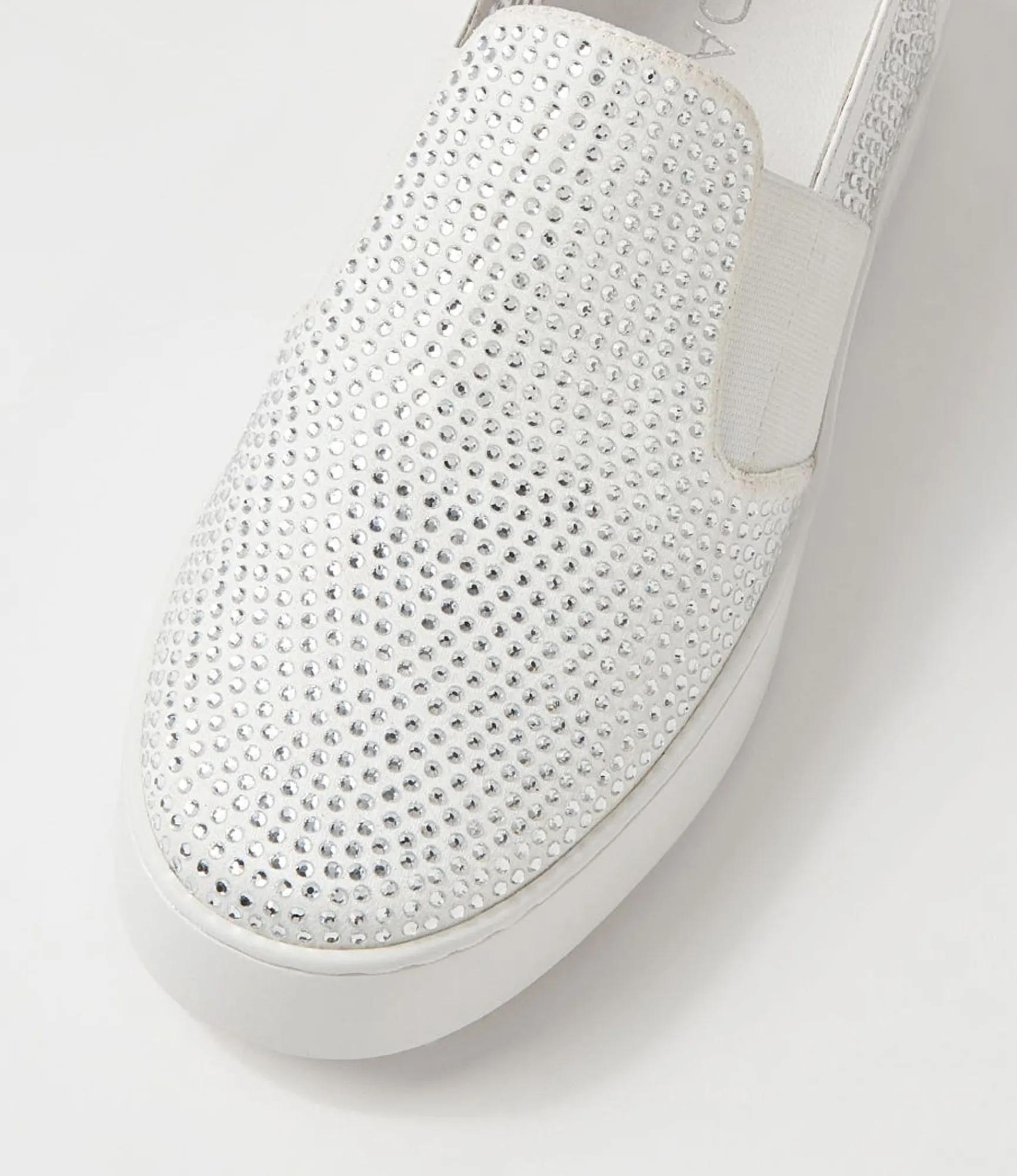 Discount Midas Shoes Liona White Leather Mesh Sneakers