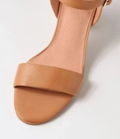 Best Midas Shoes Lippee Dark Tan Leather Sandals
