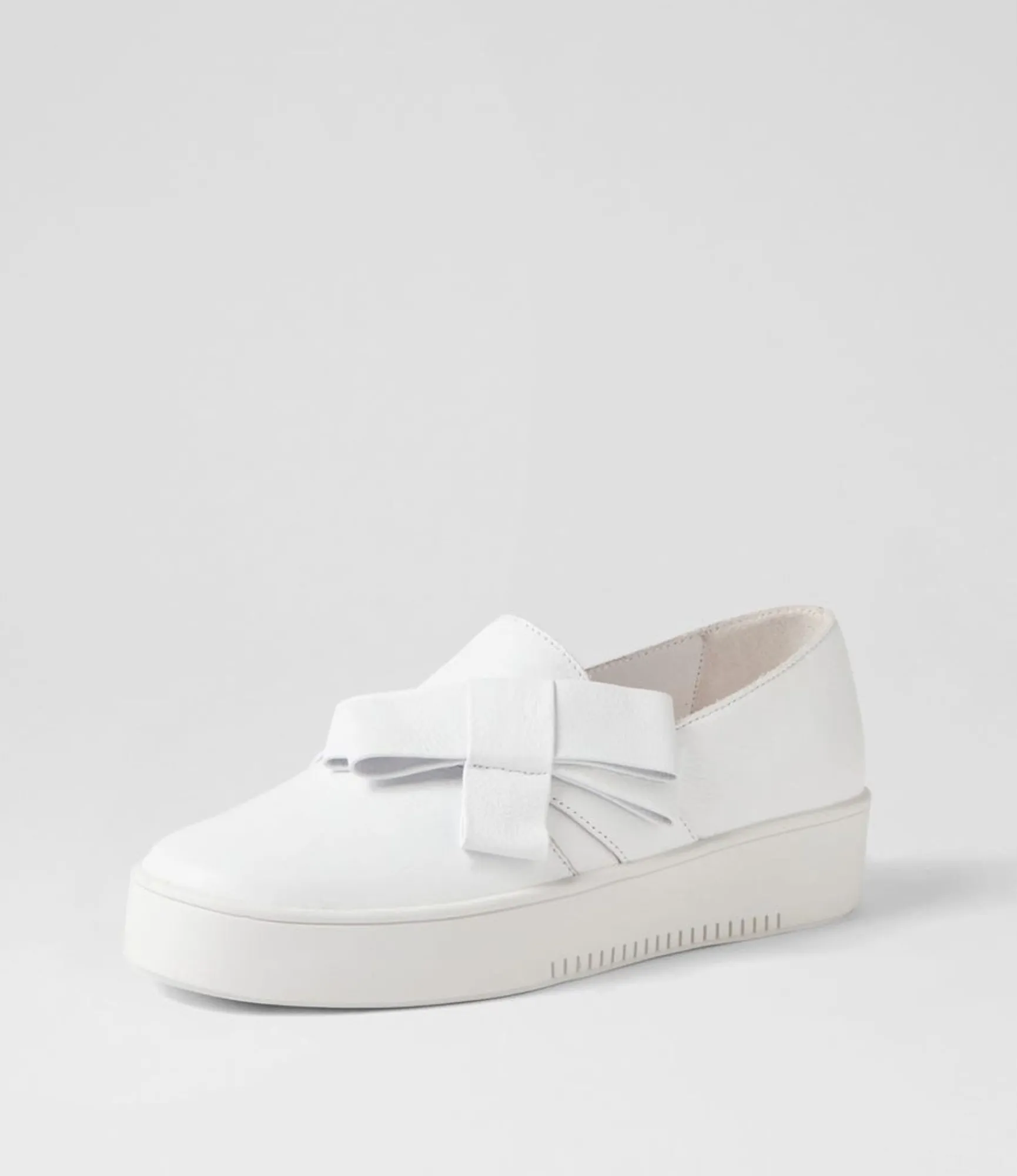 Clearance Midas Shoes Locka White Leather Sneakers