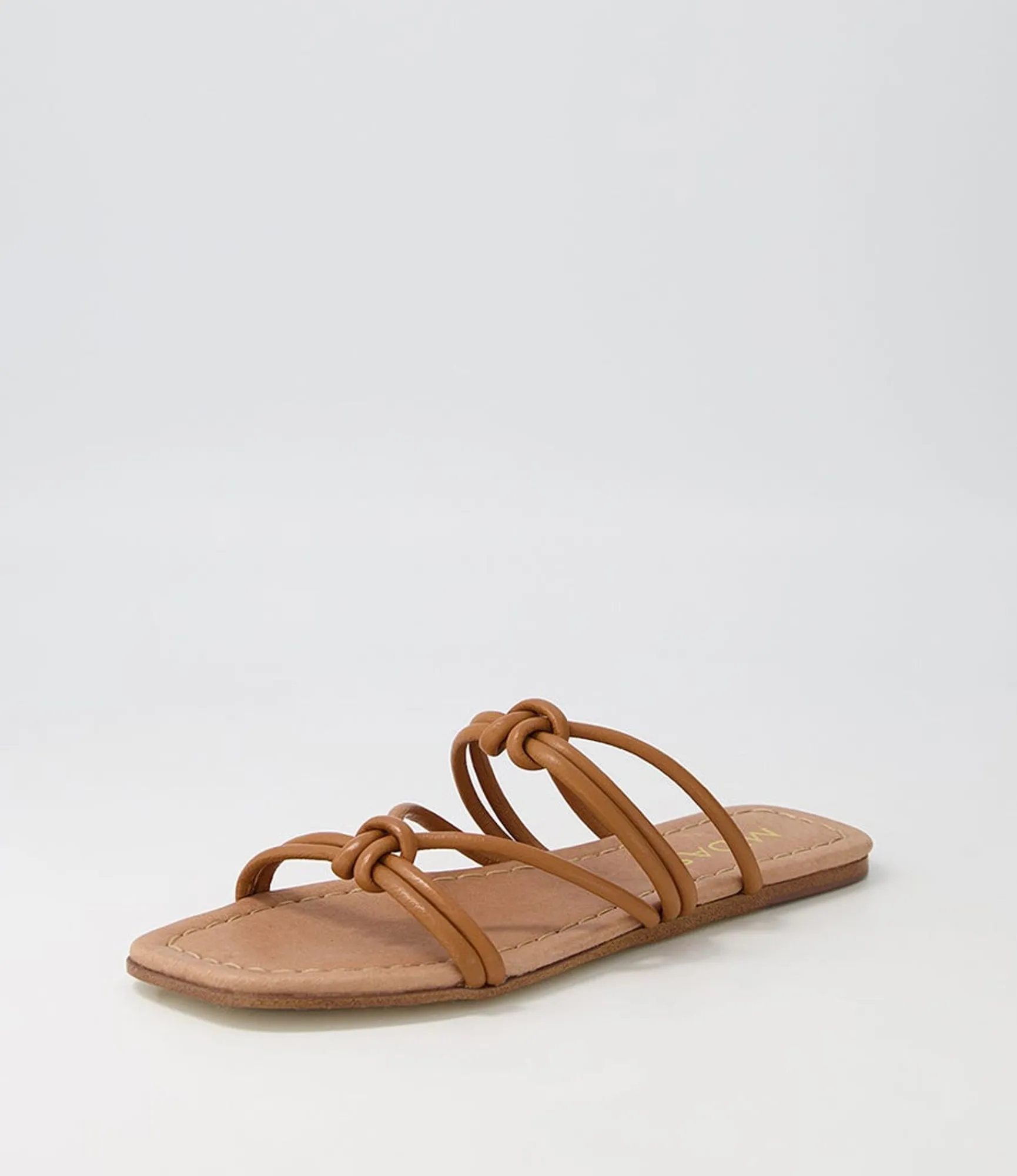 Best Midas Shoes Lolli Dark Tan Leather Sandals