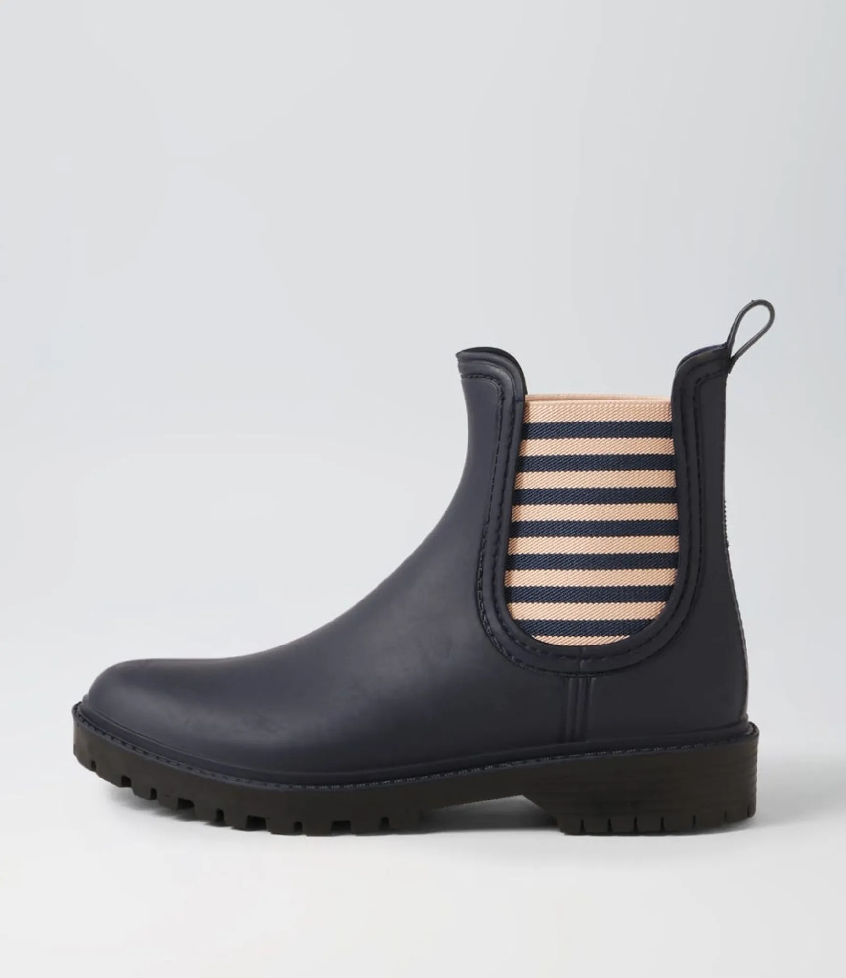 Flash Sale Midas Shoes Loren Mi Navy Stripe Gumboot