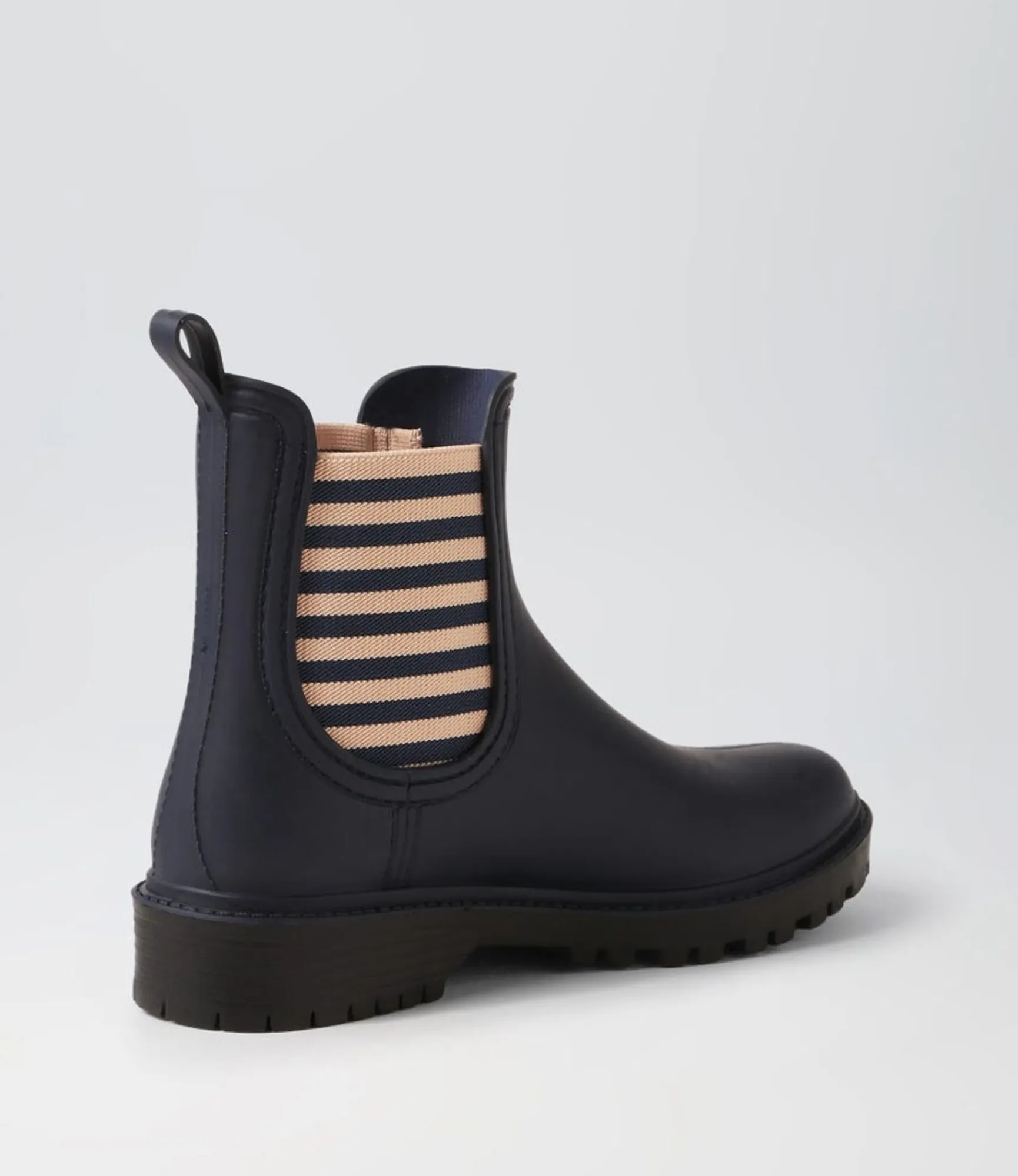 Flash Sale Midas Shoes Loren Mi Navy Stripe Gumboot