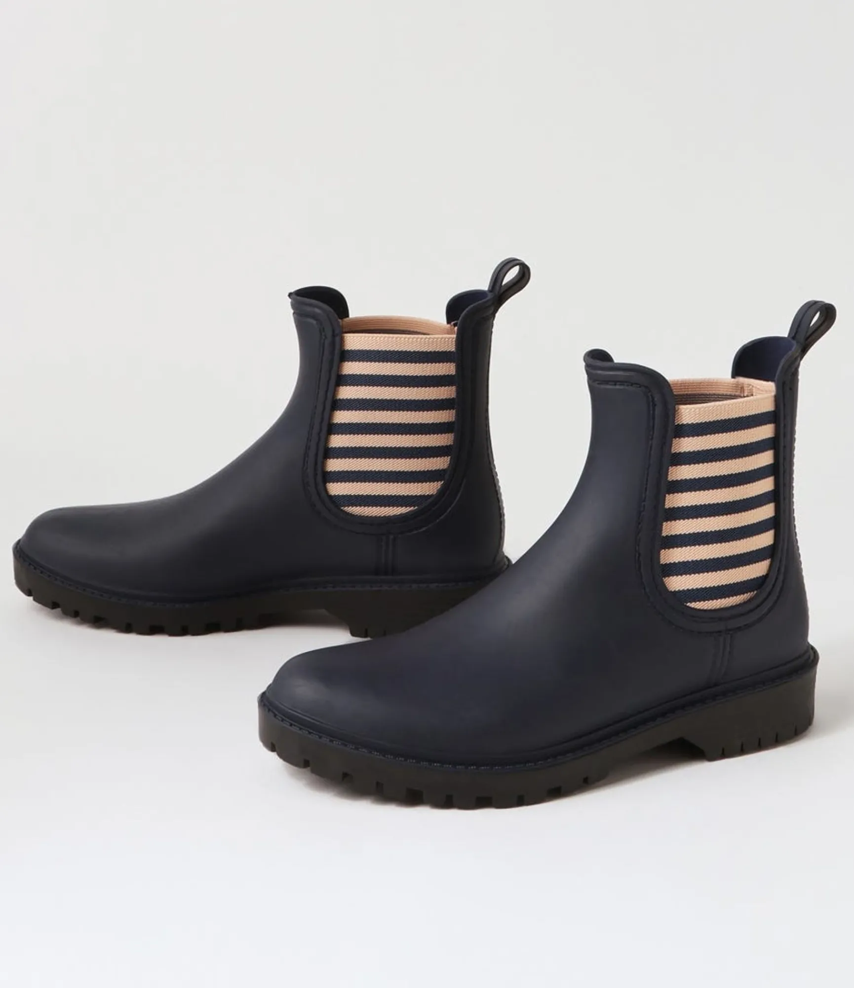 Flash Sale Midas Shoes Loren Mi Navy Stripe Gumboot
