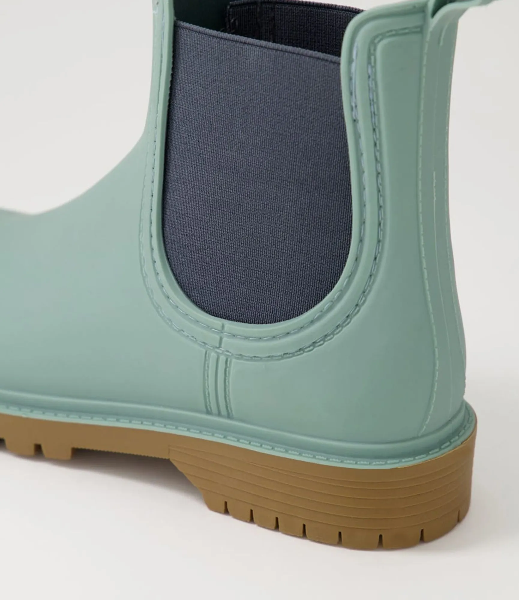 Discount Midas Shoes Loren Seafoam Ocean Gumboot Chelsea Boots