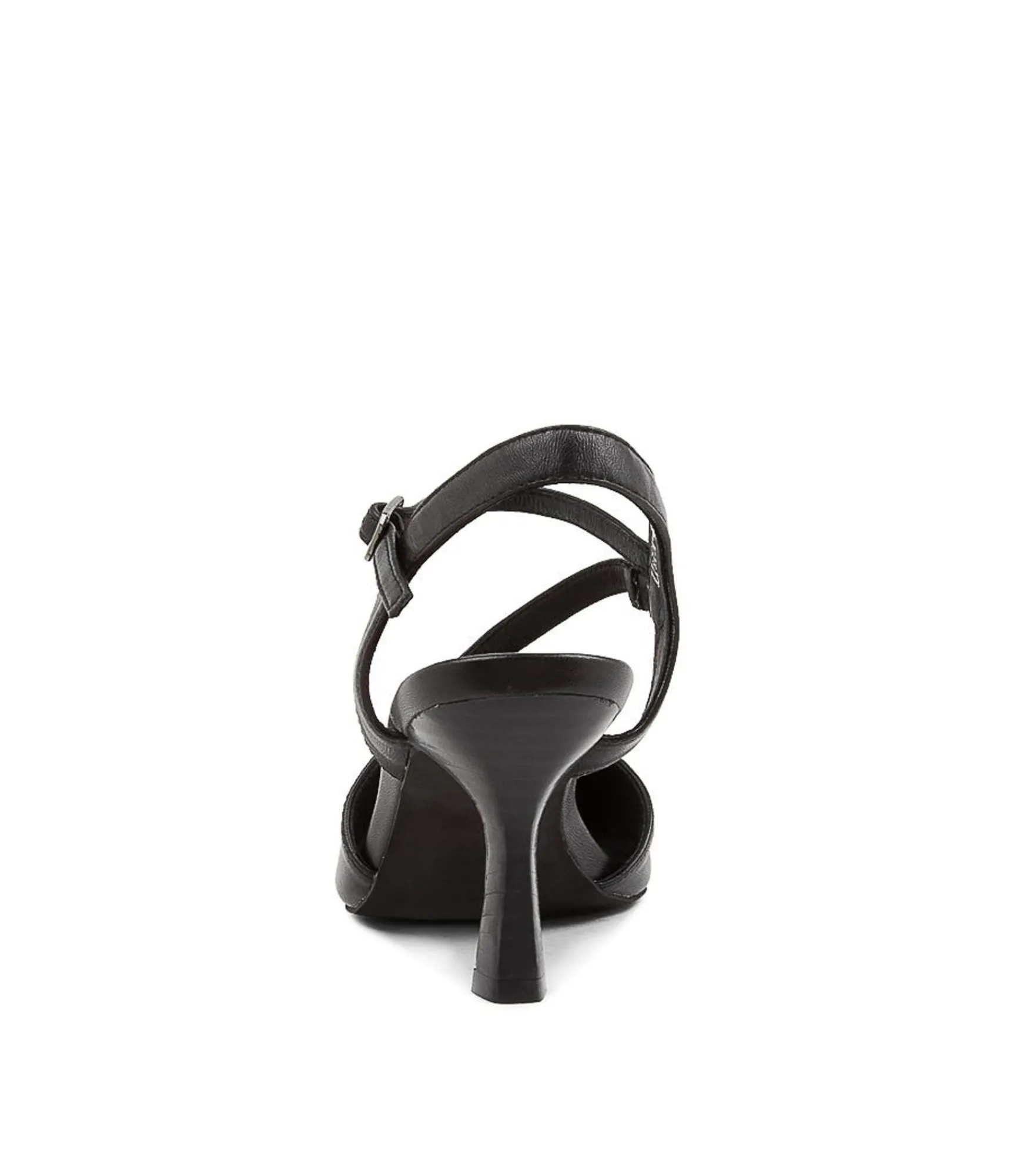 Best Midas Shoes Lucca Black Leather Pump Heels