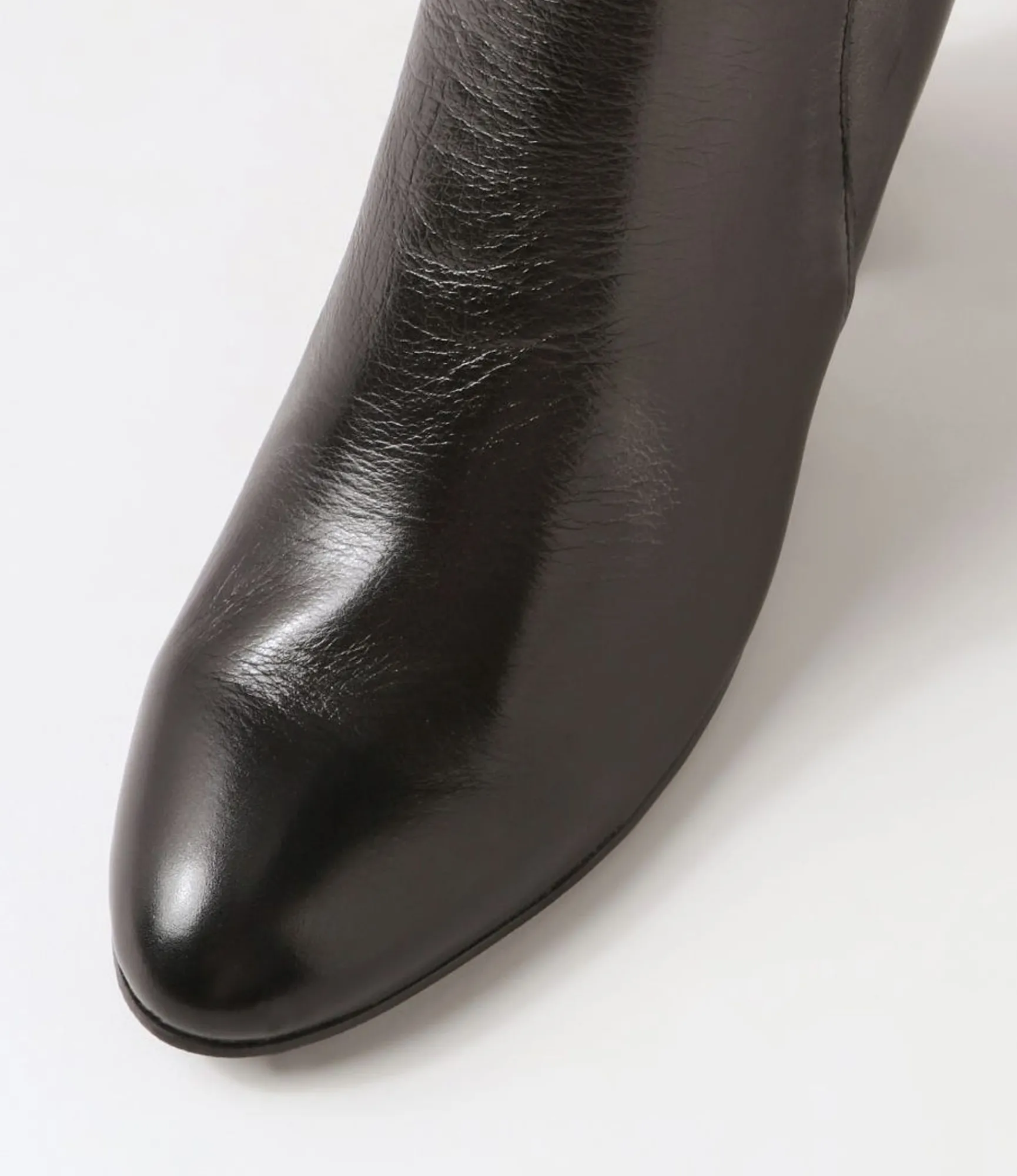 Best Midas Shoes Lyatt Black Leather Ankle Boots