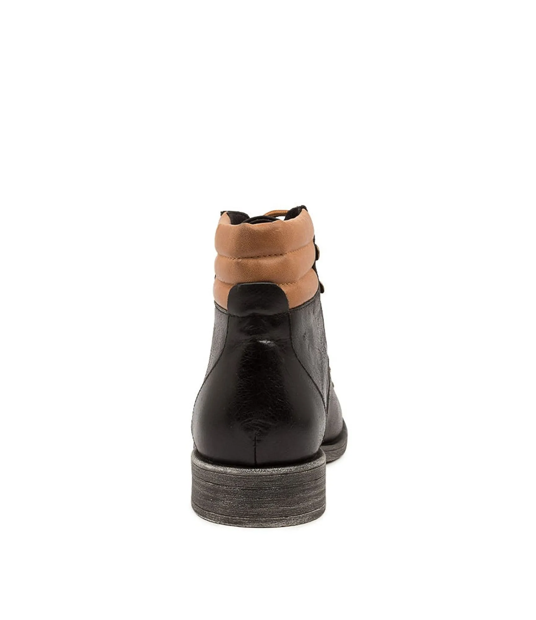 Cheap Midas Shoes Maison Black-Tan Leather