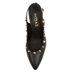 Cheap Midas Shoes Malta Black Leather
