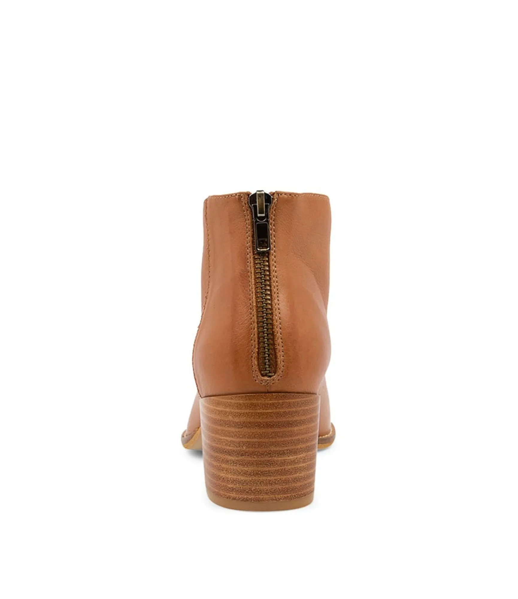 Discount Midas Shoes Mambo Dark Tan Leather Ankle Boots