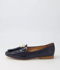 Sale Midas Shoes Marcell Navy Patent Leather Loafers