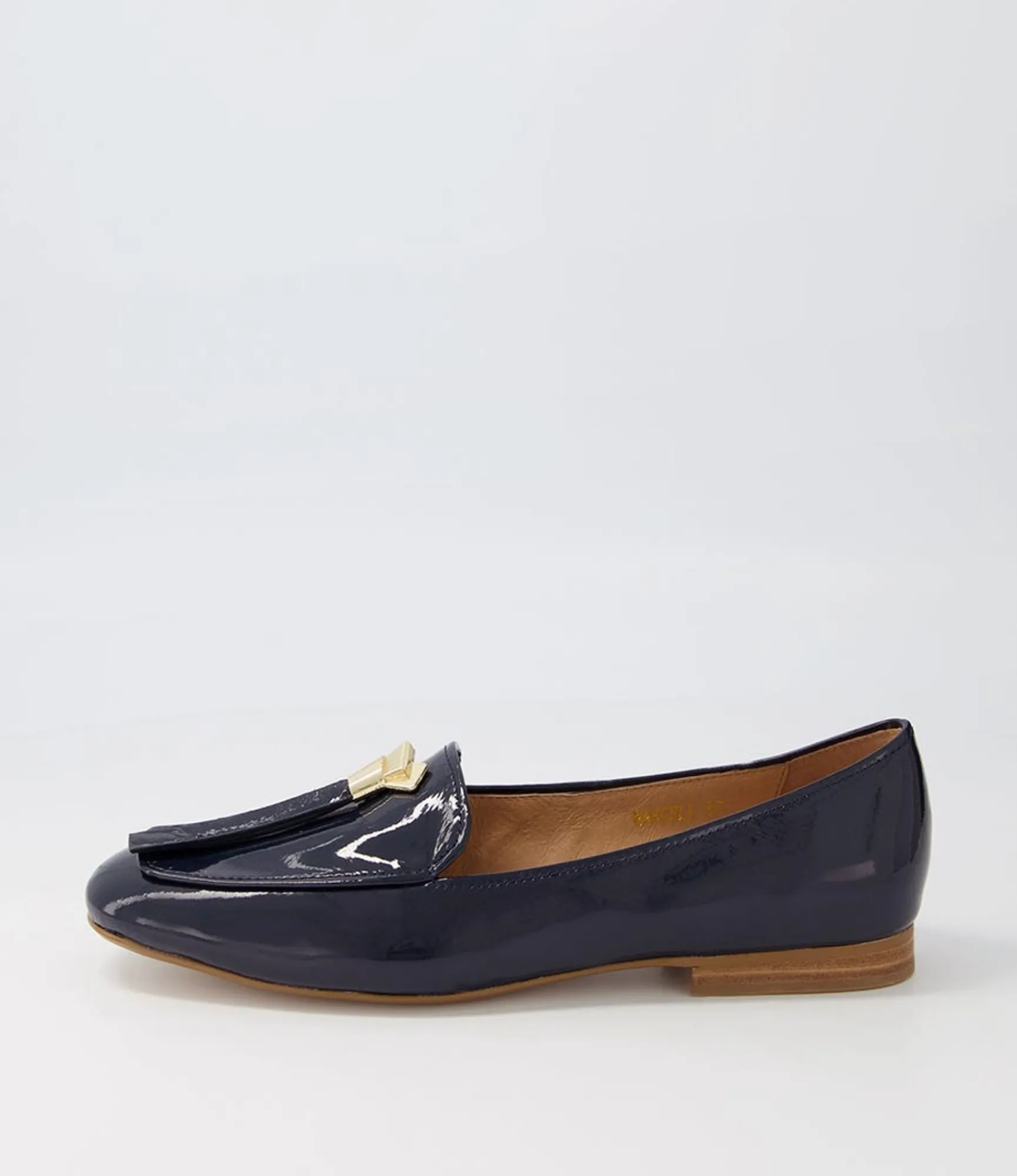 Sale Midas Shoes Marcell Navy Patent Leather Loafers