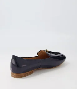Sale Midas Shoes Marcell Navy Patent Leather Loafers