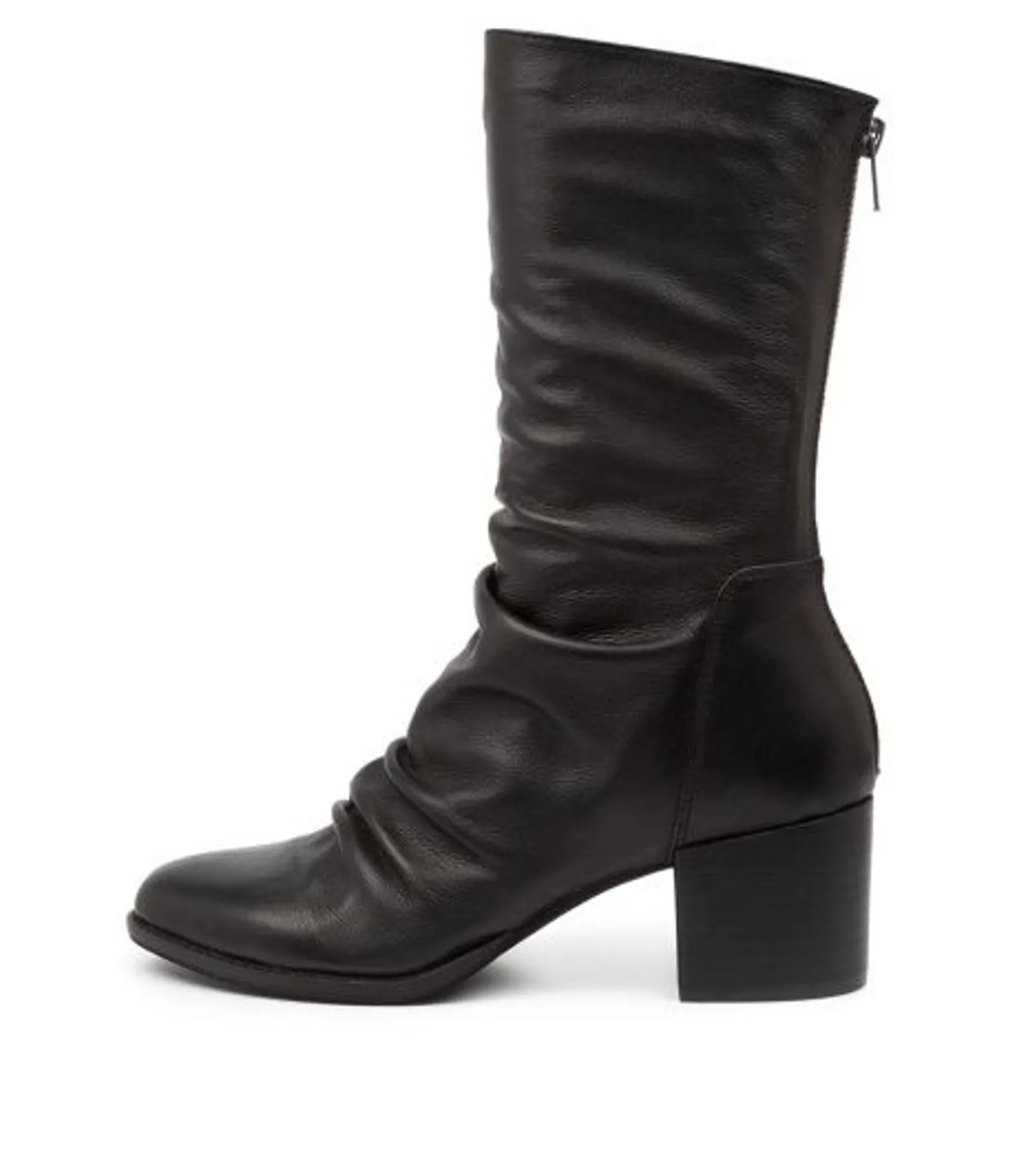 Shop Midas Shoes Mashup Black-Black Heel