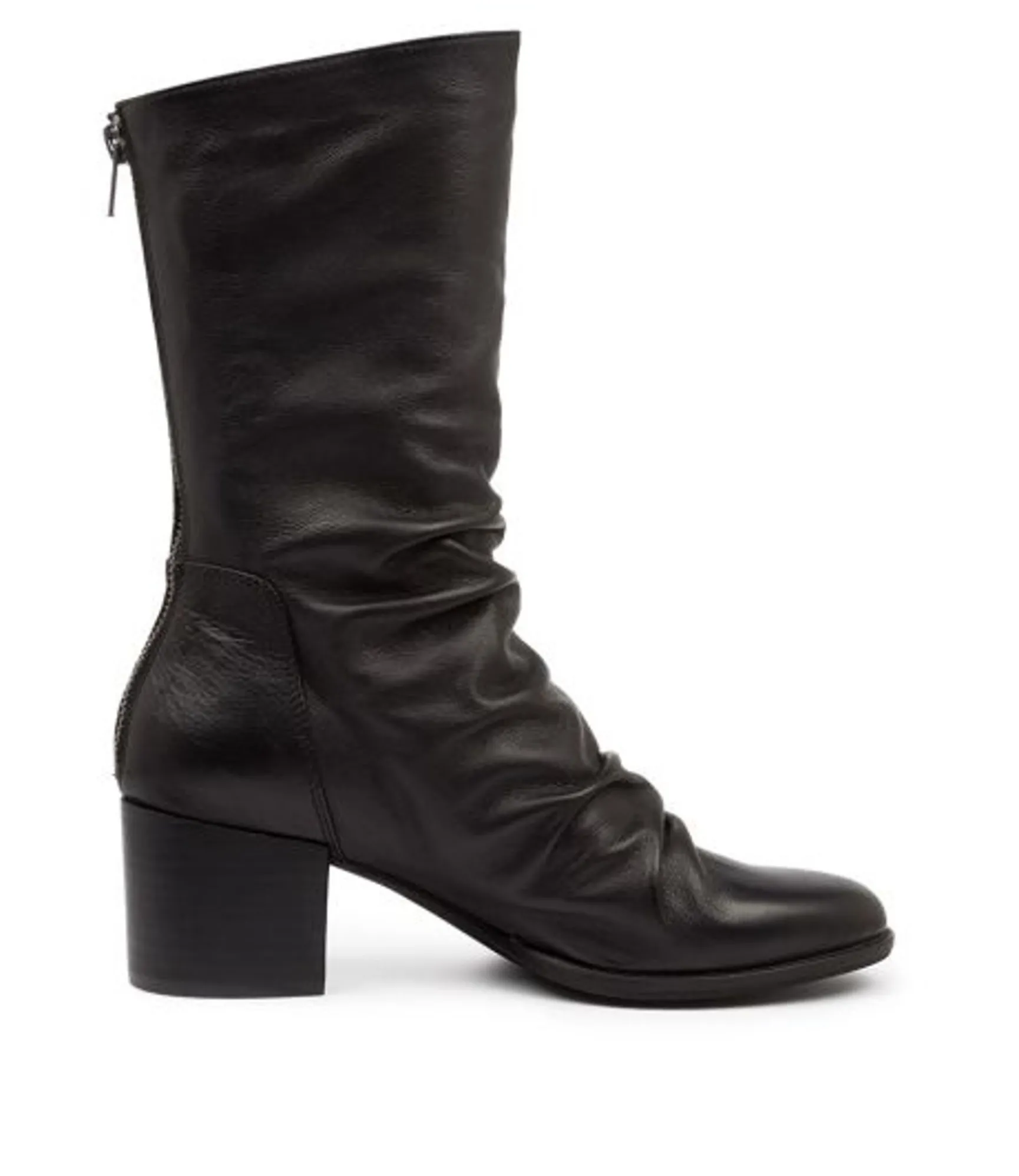 Shop Midas Shoes Mashup Black-Black Heel