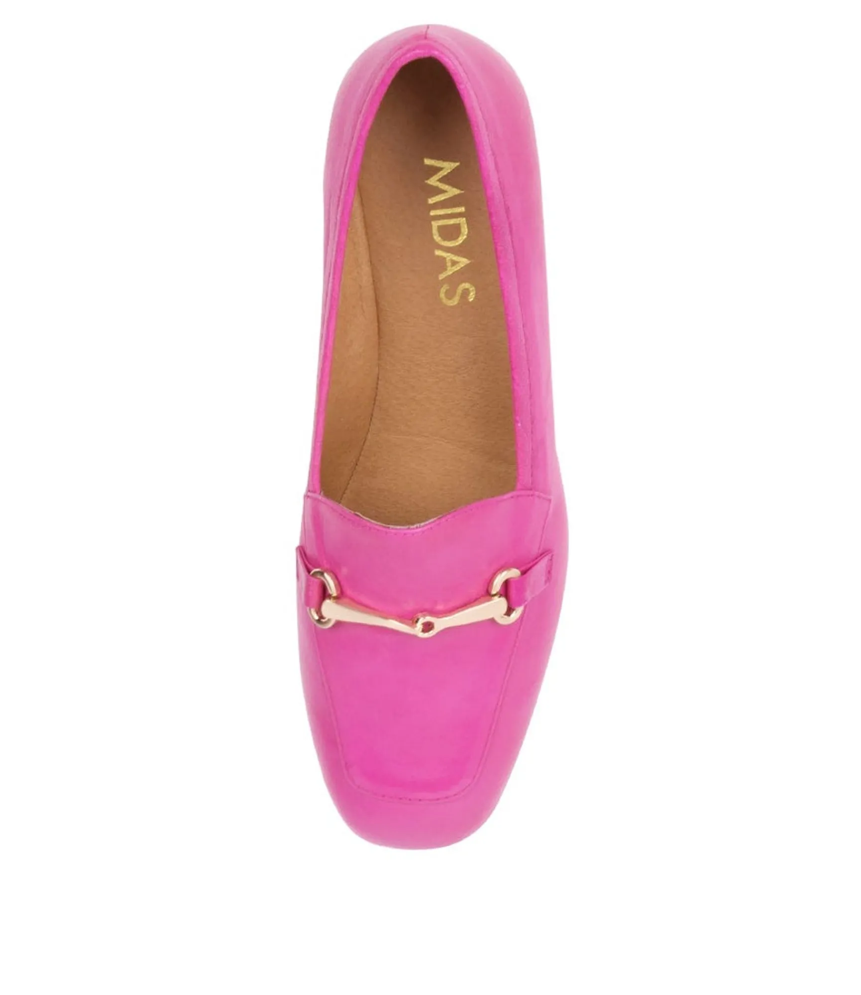 Cheap Midas Shoes Midi Fuchsia Leather