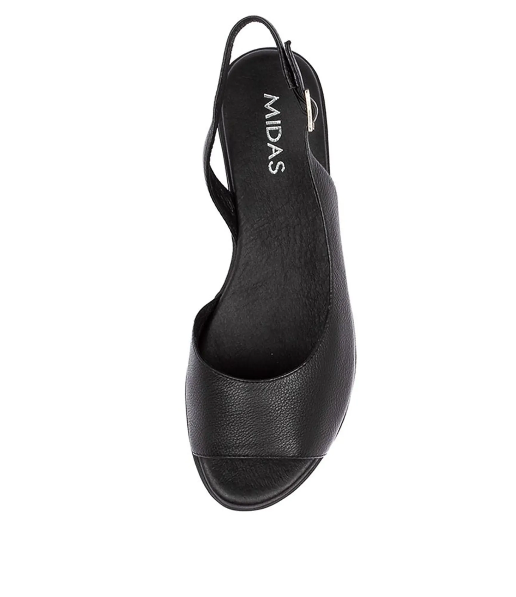 Clearance Midas Shoes Mizzi Black-Black Sole
