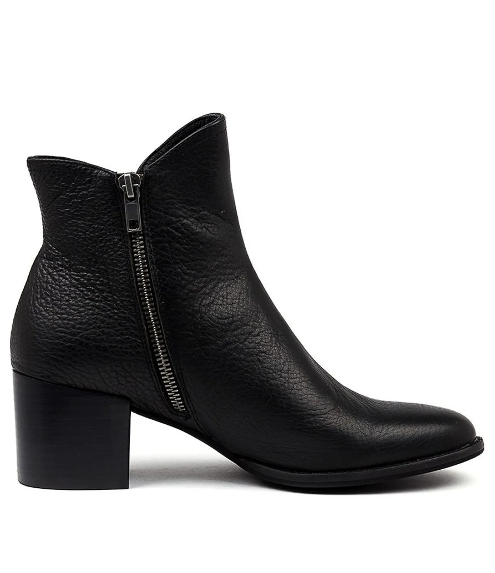 New Midas Shoes Mocker Black Leather