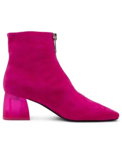 Shop Midas Shoes Morocco Fuchsia Suede Ankle Boots