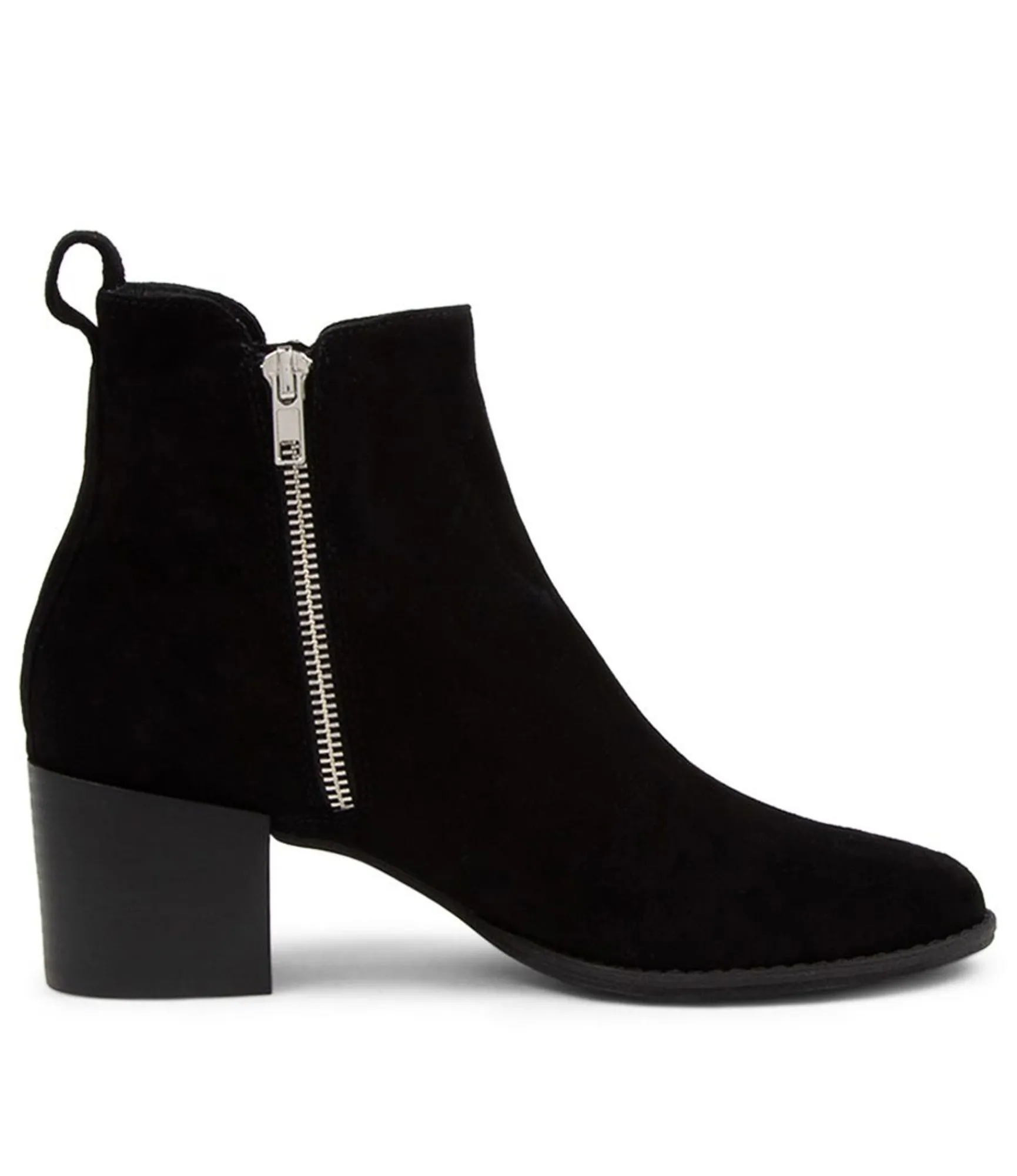 Best Sale Midas Shoes Myshka Black Suede Ankle Boots Bh