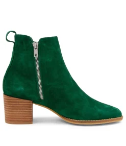 Flash Sale Midas Shoes Myshka Dark Emerald Suede Ankle Boots